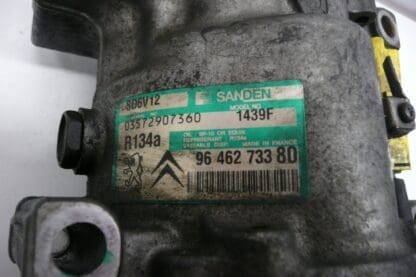 Luftkonditioneringskompressor Sanden SD6V12 1439F 9646273380 6453KS