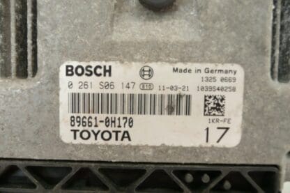ECU Bosch 1.0i 1KR 0261S06147 89661-0H170