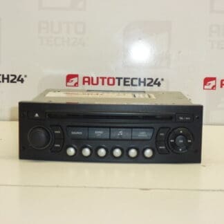 Bilradio med CD MP3 Citroën Peugeot 9666967777 6579FG