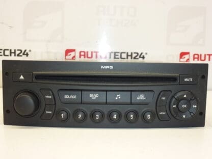 Bilradio Citroën Peugeot PSA RD45 T88 MP3 USB Bluetooth 98145511ZD