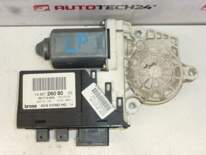 Vänster främre fönsterlindningsmotor Citroën Peugeot 1488726080 9221V4