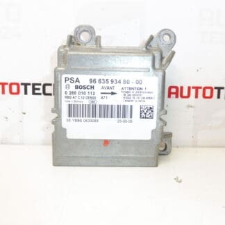 Bosch Peugeot 207 krockkuddeenhet 9663593480 0285010112 654664