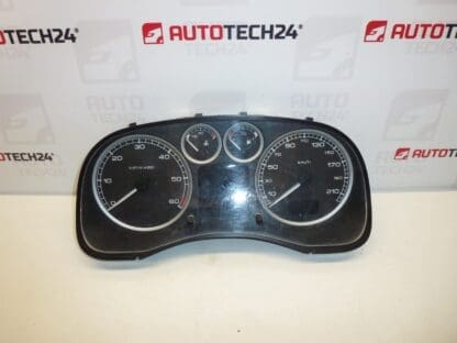 Hastighetsmätare Peugeot 307 168 tusen km 9651299680 6104ZS