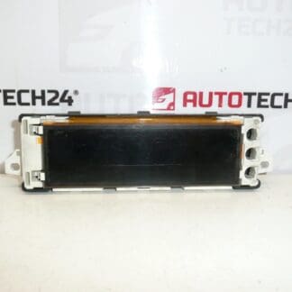 Peugeot 207 datorradioskärm 9663205580 6593R7 6593R8