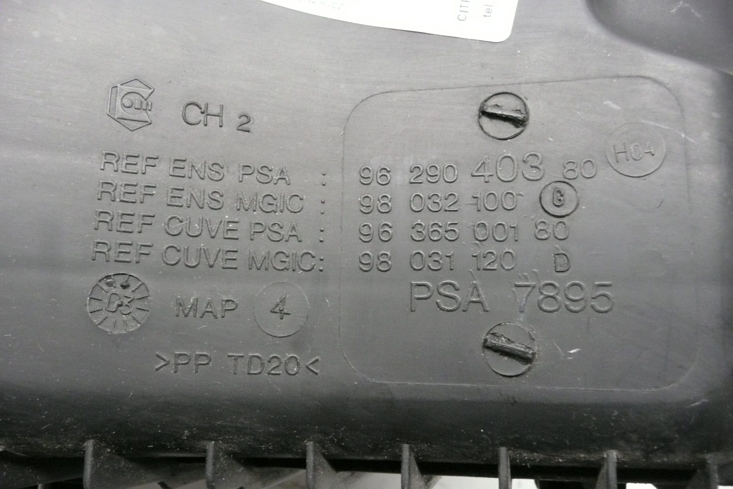 Filterbox Citroën Peugeot 2.2HDI 9629040380 - Bild 2