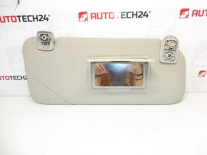 Solskydd Citroën C3 Picasso Peugeot 207 16064158BJ Höger - Bild 2