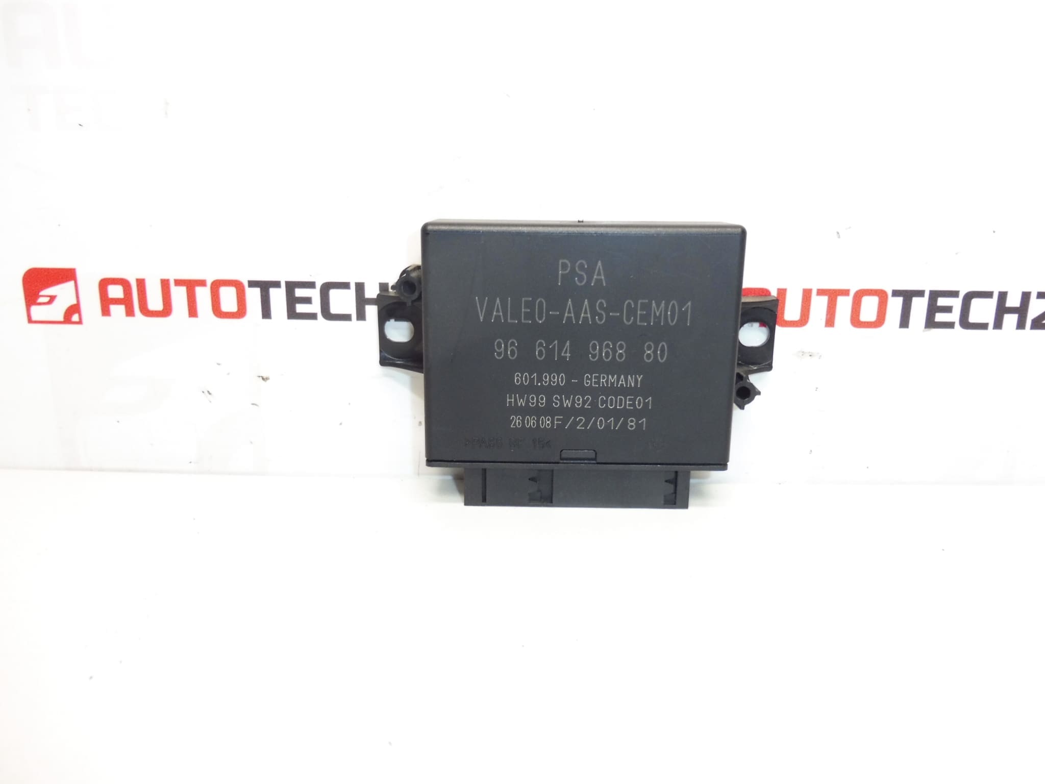 ECU parkeringsassistent Citroën Peugeot 9661496880