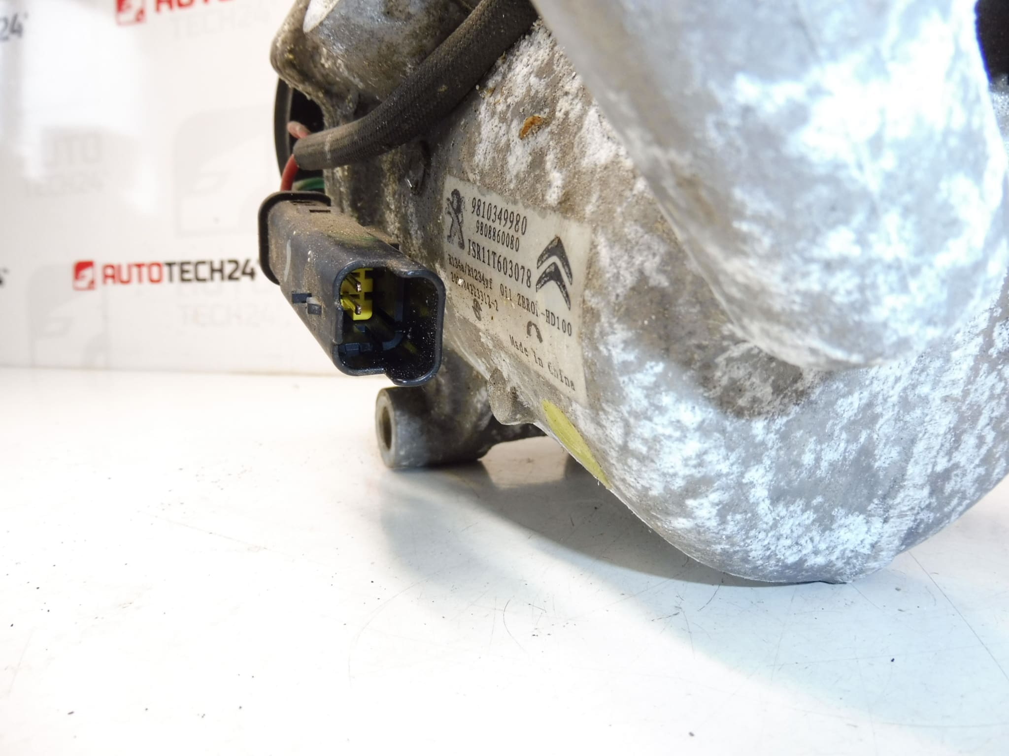 Klimatkompressor 1.2 VTI Citroën Peugeot 9810349980 9808860080 - Bild 2