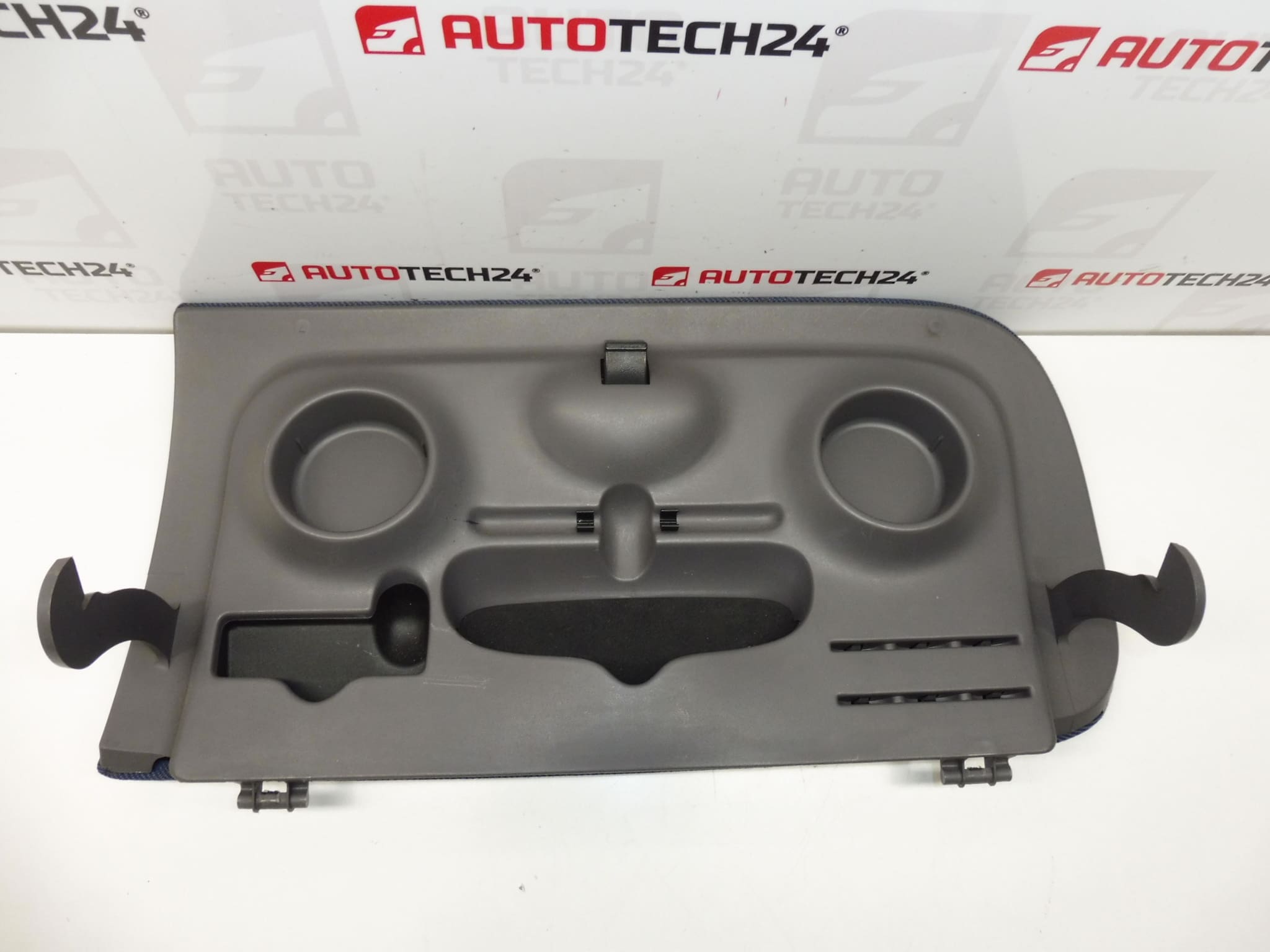 Skydd till handskfack blått tyg Peugeot 206 96415289US 8214SK - Bild 2