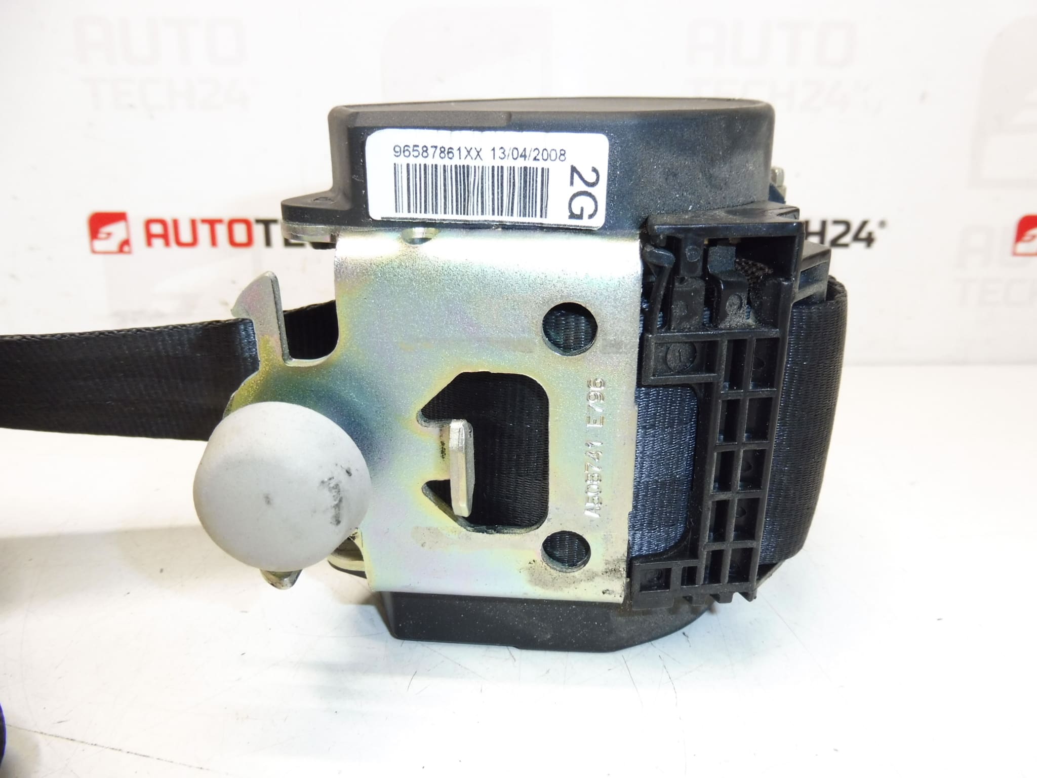 Vänster bakre säkerhetsbälte Peugeot 207 96587861XX 8975J9